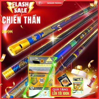 [ QUÀ TẶNG 100K ] Cần Câu Đài Câu Tay Chiến Thần 5H 6H 8H 10H Chuyên Săn Hàng Tải Tĩnh 4kg CT23 [SF3]