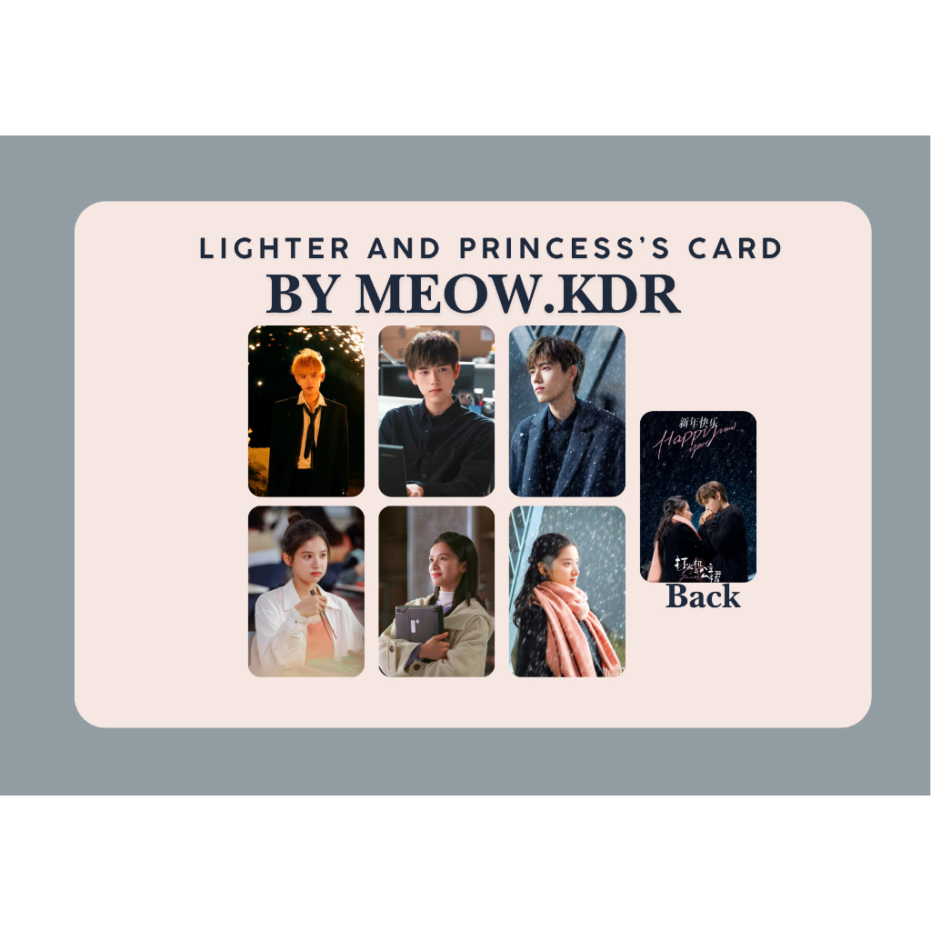 set card bo góc phim Chiếc Bật Lửa Và Váy Công Chúa - Lighter and Princess Trần Phi Vũ ,Trương Tịnh Nghi