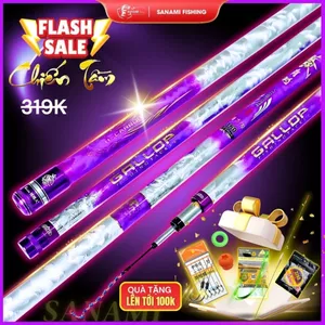 Cần Câu Đài Câu Tay Chiến Tầm 5H, 6H Và 8H 10H Cần Câu Đơn Câu Đài CT48 [SF3]