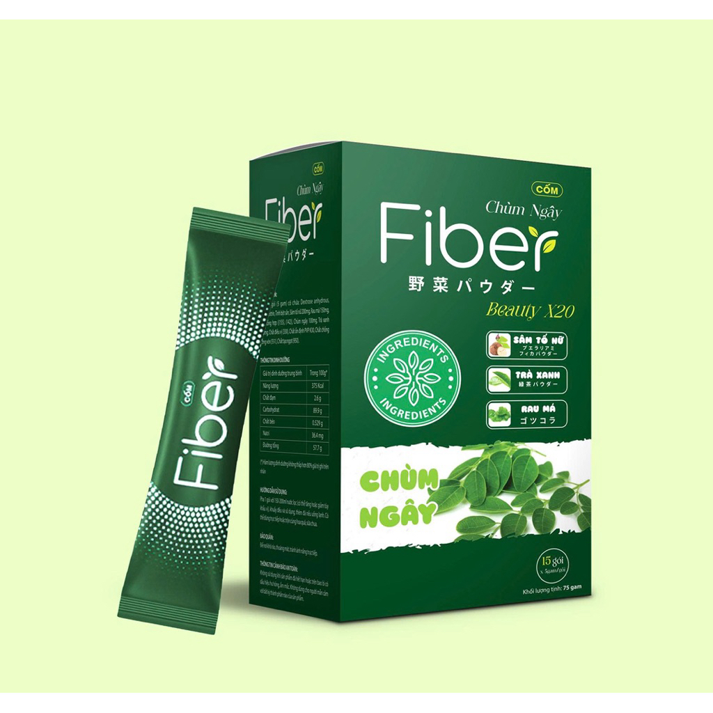 Combo 5 Hộp Fiber-T Collagen TINH-X20 Plus - Collagen trắng da Hàn quốc
