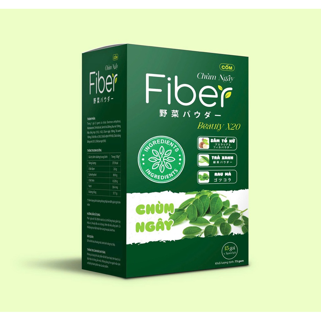 Combo 5 Hộp Fiber-T Collagen TINH-X20 Plus - Collagen trắng da Hàn quốc