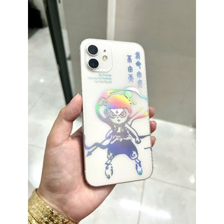 Miếng dán PPF hình Na Tra vân nổi hiệu ứng bảy màu trong nhám cho Điện Thoại