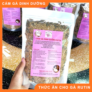 Cám Gà Rutin Dinh Dưỡng - Giúp Khỏe Mạnh, Mượt Lông, Đẻ Sai Trứng Tăng Đề Kháng