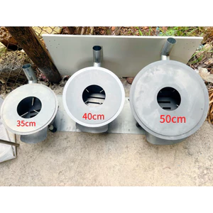 Bếp củi thông minh, không đen xong nồi, ít khói, tiếp kiệm củi. Làm bằng thép mạ trì không han gỉ