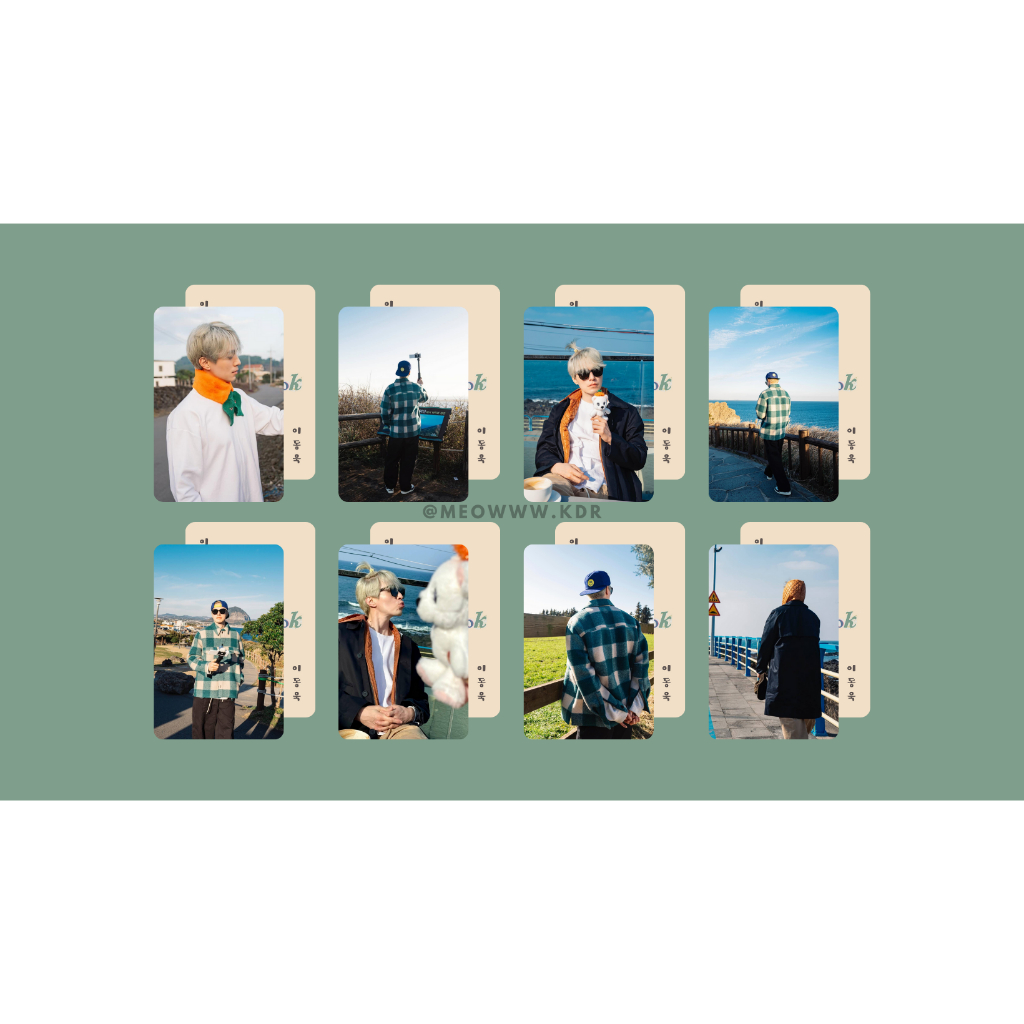 set card bo góc diễn viên Lee Dong Wook - Yêu Tinh