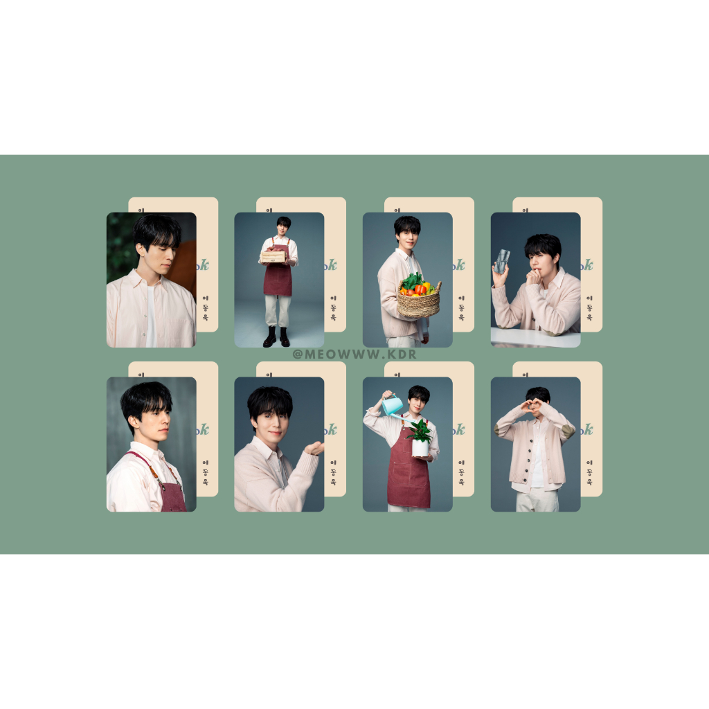set card bo góc diễn viên Lee Dong Wook - Yêu Tinh