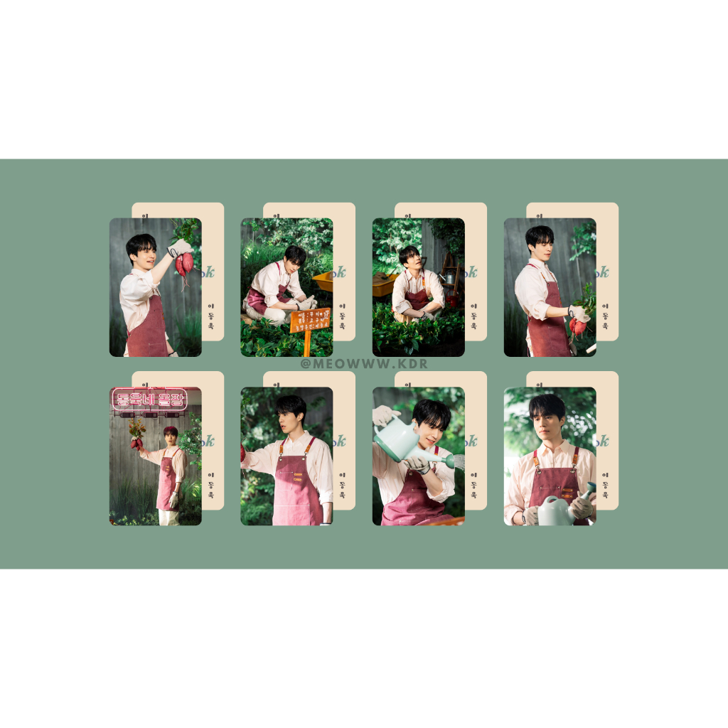 set card bo góc diễn viên Lee Dong Wook - Yêu Tinh