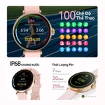 Đồng hồ thông minh nữ Kieslect Pura I Nghe gọi bluetooth I Màn hình AMOLED I Pin đến 10 ngày  - Hàng Chính Hãng — ảnh 4