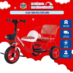 Xe Đạp Xích Lô Có Điều Hướng 166, Dễ Dàng Điều Chỉnh Độ Cao, Phù Hợp Cho Bé Từ 2-6 Tuổi