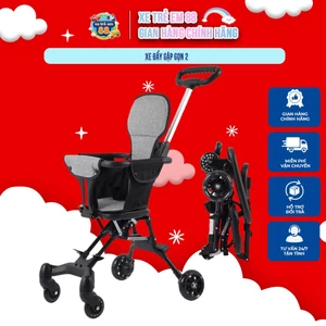 Xe Đẩy Gấp Gọn 520, 520A, 918 Tặng Mái Che Cho Bé Đi Du Lịch, Thiết Kế Kiểu Dáng Đẹp Mắt, Quay 360 Độ Dễ Dàng