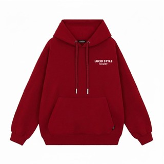 [Nỉ Lông Cáo] Áo Hoodie Local Brand Unisex LUCID Style Nam Nữ Nỉ Lông Cáo Form Rộng Mũ 2 Lớp Siêu To