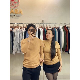 Áo Len Nam Cổ Tròn Dài Tay Dày Dặn 6502 ABABA | Regular Fit M-XXL 50-90kg 8 màu nhã nhặn