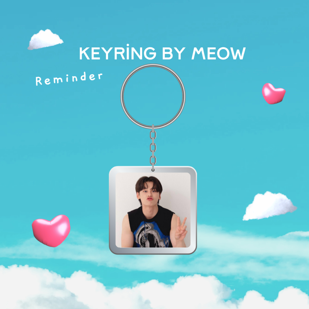 Móc khoá nhựa/Keyring diễn viên Cha Woo Min-Người hùng yếu đuối-Weak Hero Class