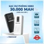 30000mAh Điện thoại di động Công suất lớn Bi-directional sạc nhanh dẫn hiển thị trò chơi du lịch hàng ngày phải