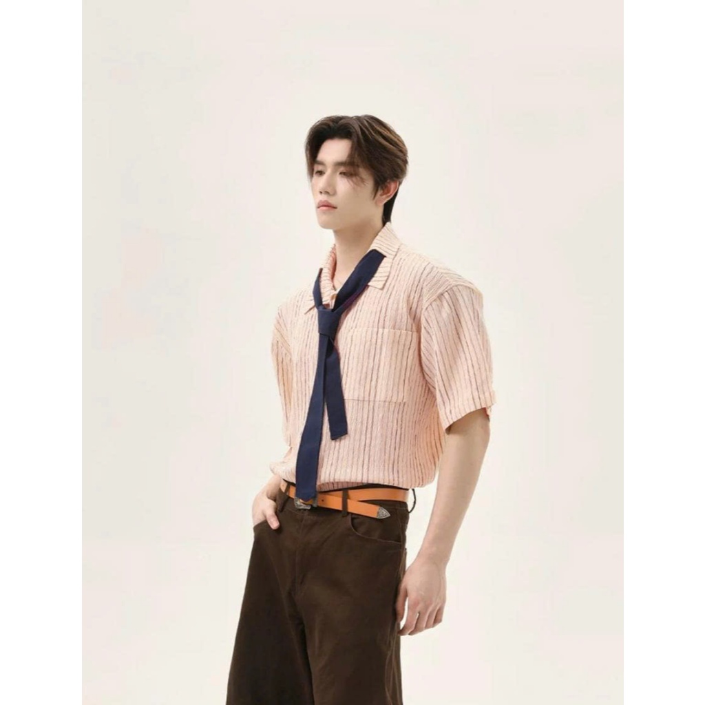 Áo Sơ mi Tay ngắn LONG TIDE ICVCVNI Unisex
