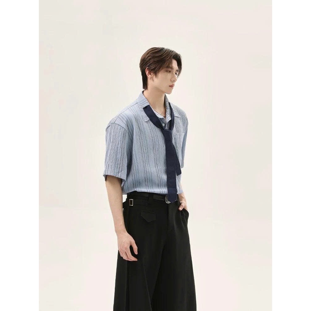 Áo Sơ mi Tay ngắn LONG TIDE ICVCVNI Unisex