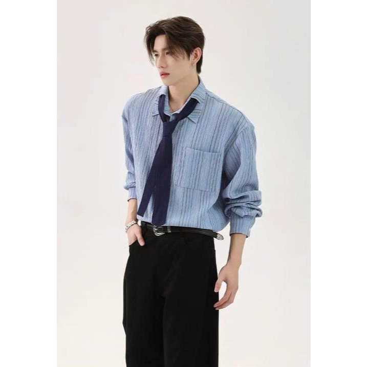 Áo Sơ mi Tay ngắn LONG TIDE ICVCVNI Unisex
