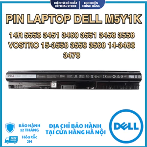 Pin Dell M5Y1K Inspiron 3451 3452 3458 3462 3465 3467 3552 3558 3559 3565 BH 12 Tháng