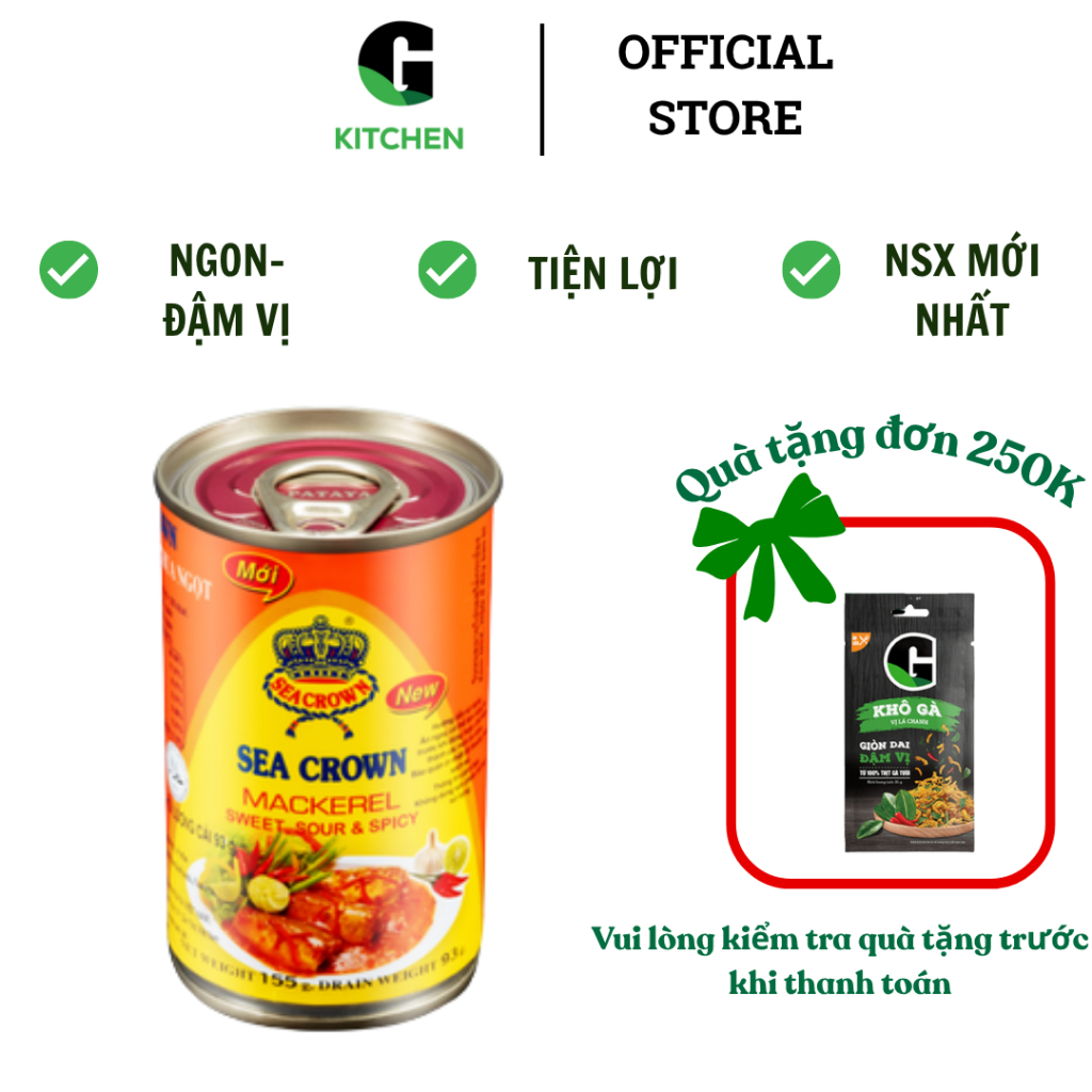 Cá Nục Sea Crow G Kitchen 155g