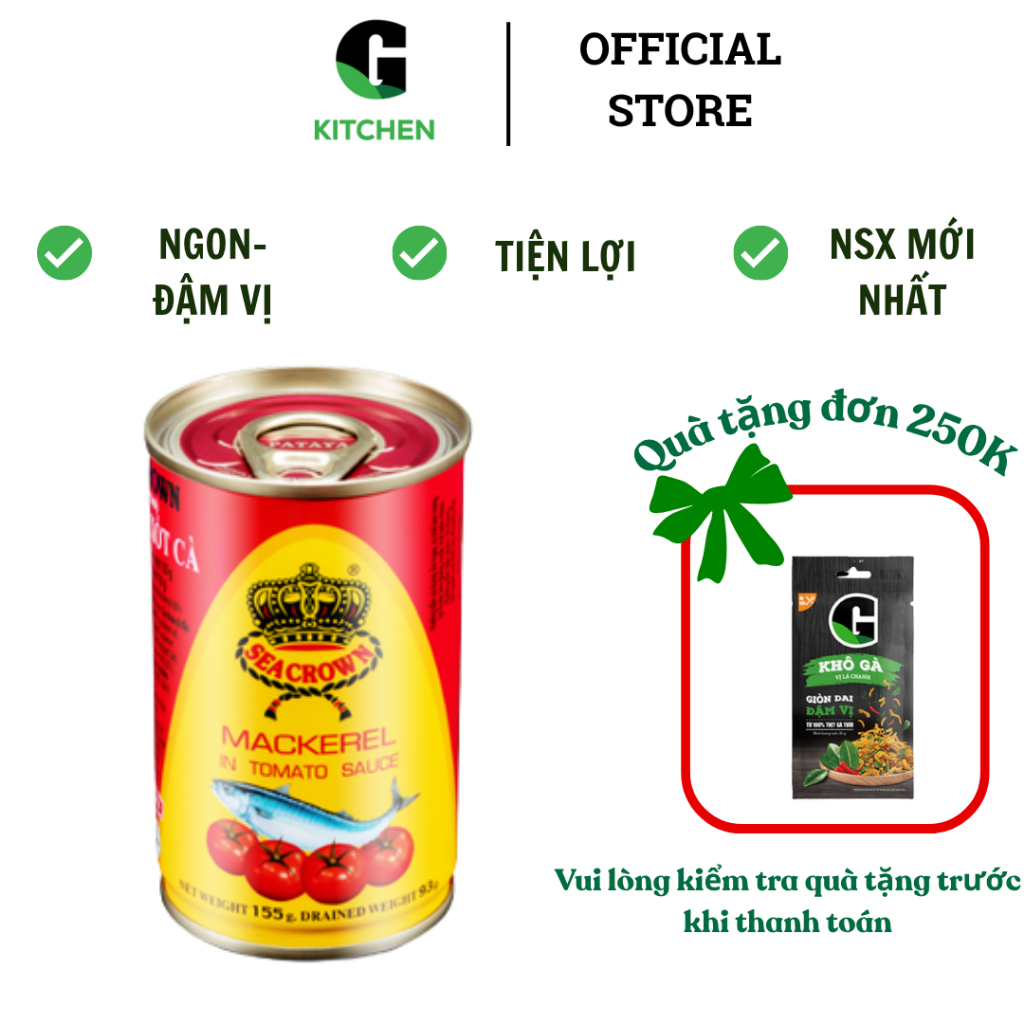 Cá Nục Sea Crow G Kitchen 155g