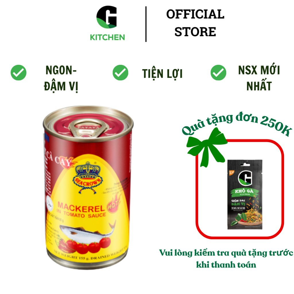 Cá Nục Sea Crow G Kitchen 155g