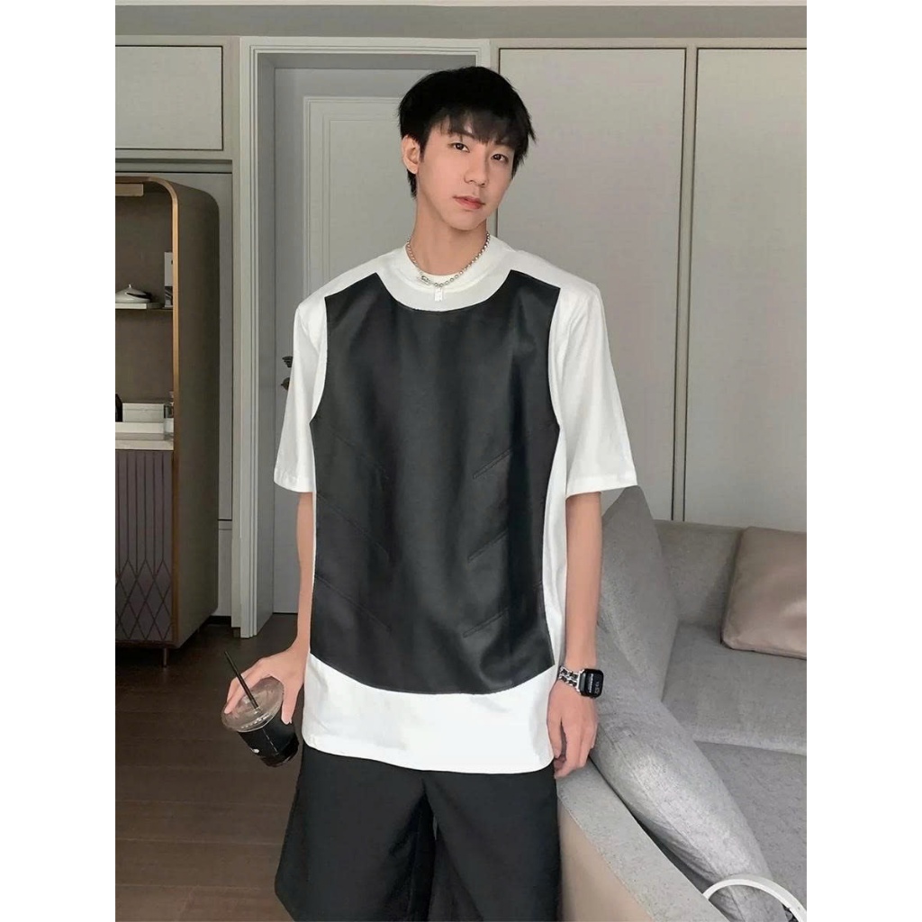 Áo thun Stee Cổ tròn SHELL Localbrand ICVCVNI Unisex Cotton
