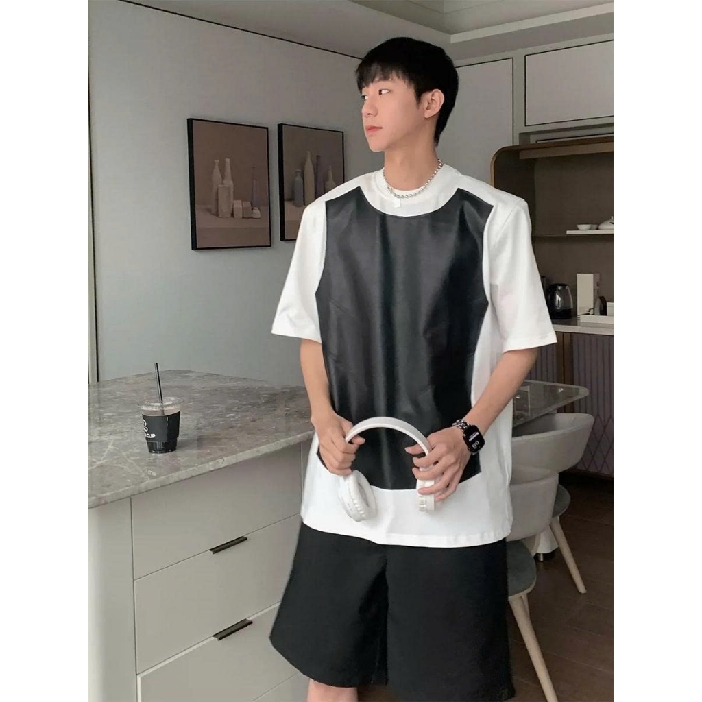 Áo thun Stee Cổ tròn SHELL Localbrand ICVCVNI Unisex Cotton