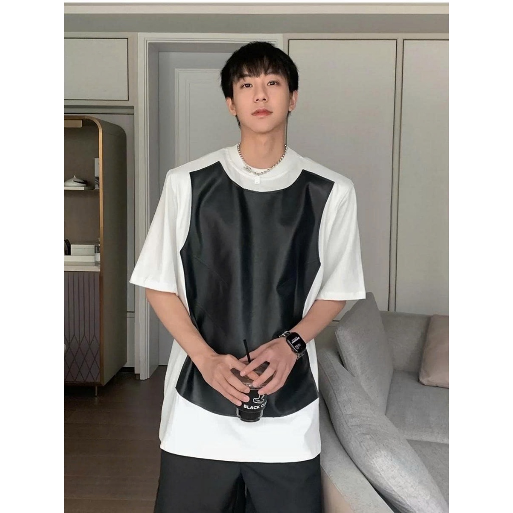 Áo thun Stee Cổ tròn SHELL Localbrand ICVCVNI Unisex Cotton