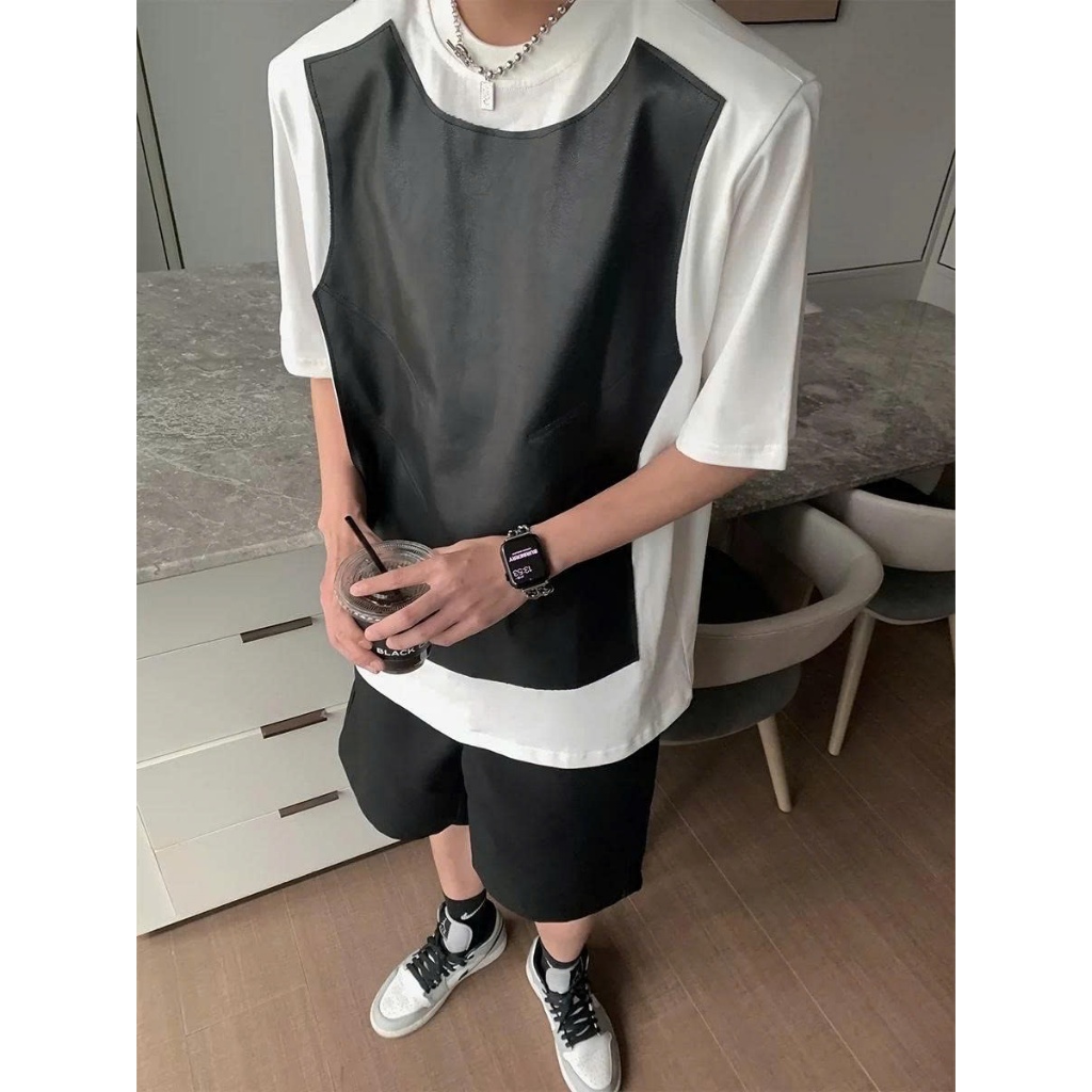 Áo thun Stee Cổ tròn SHELL Localbrand ICVCVNI Unisex Cotton