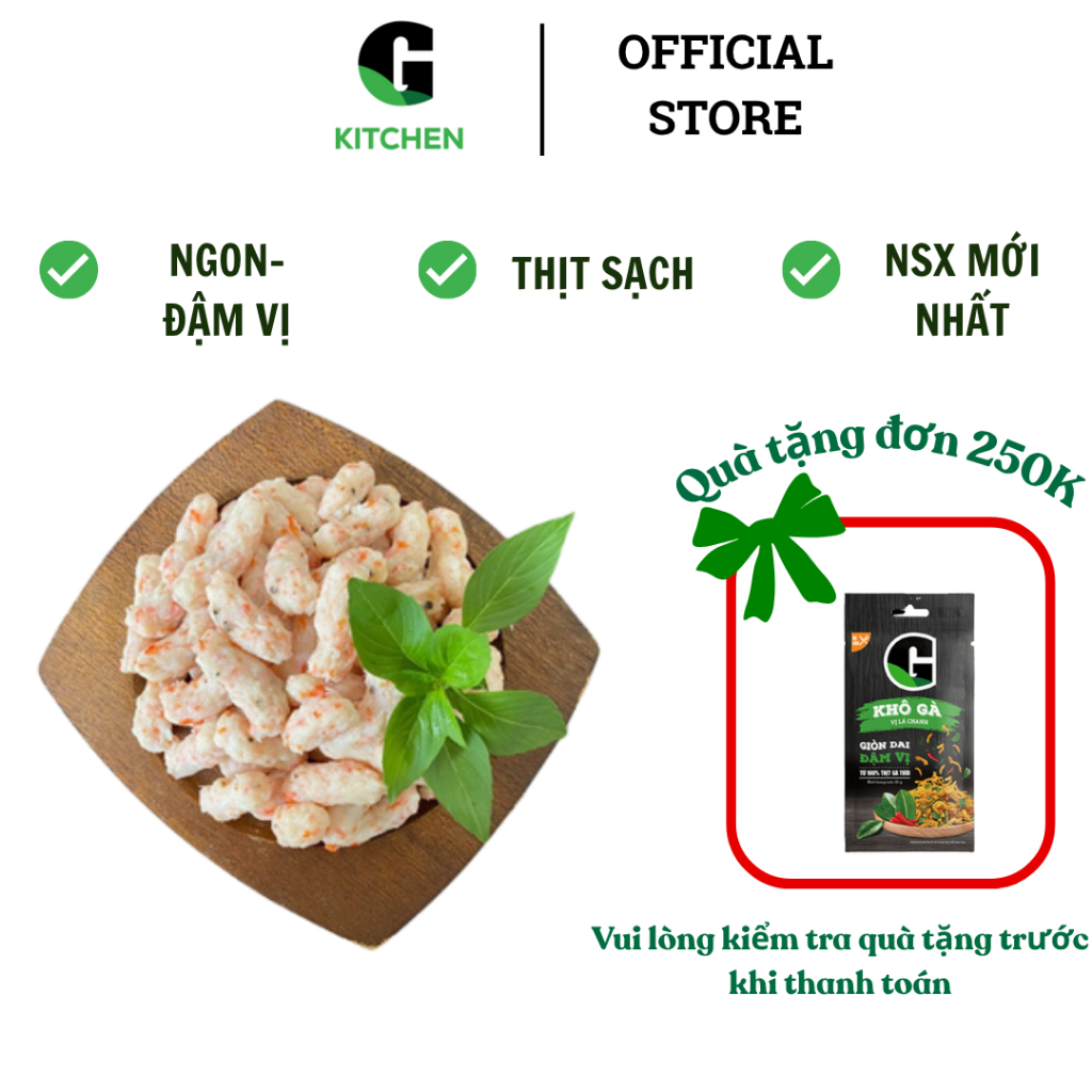 Viên chả tôm ĐL G Kitchen 200g [Giao HCM]