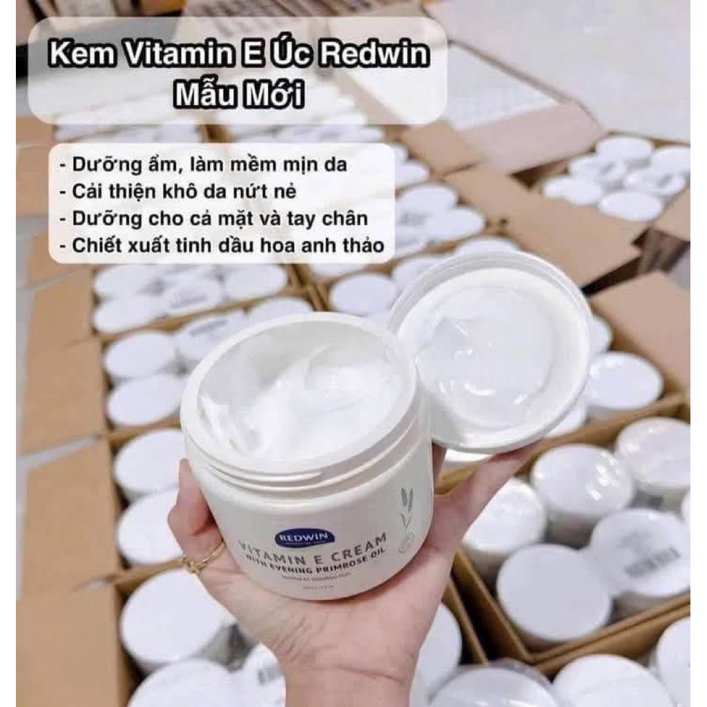 Chất lượng Kem Dưỡng Ẩm Redwin Vitamin E Úc 300gr/330gr