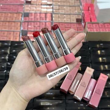 [SẴN -AUTH 100%] SON THỎI 3CE GLAZY LIP GLOW MẪU MỚI NHẤT