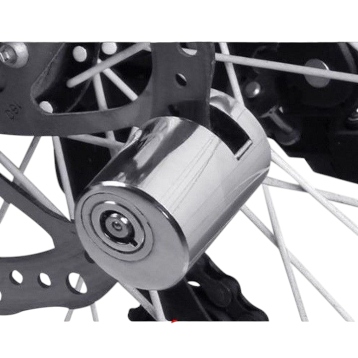 KHÓA PHANH ĐĨA CHỐNG TRỘM XE MÁY XE ĐẠP, MOTO LOCK CAO CẤP THÉP NGUYÊN KHỐI, Bảo Vệ Xe An Toàn Mỗi Ngày