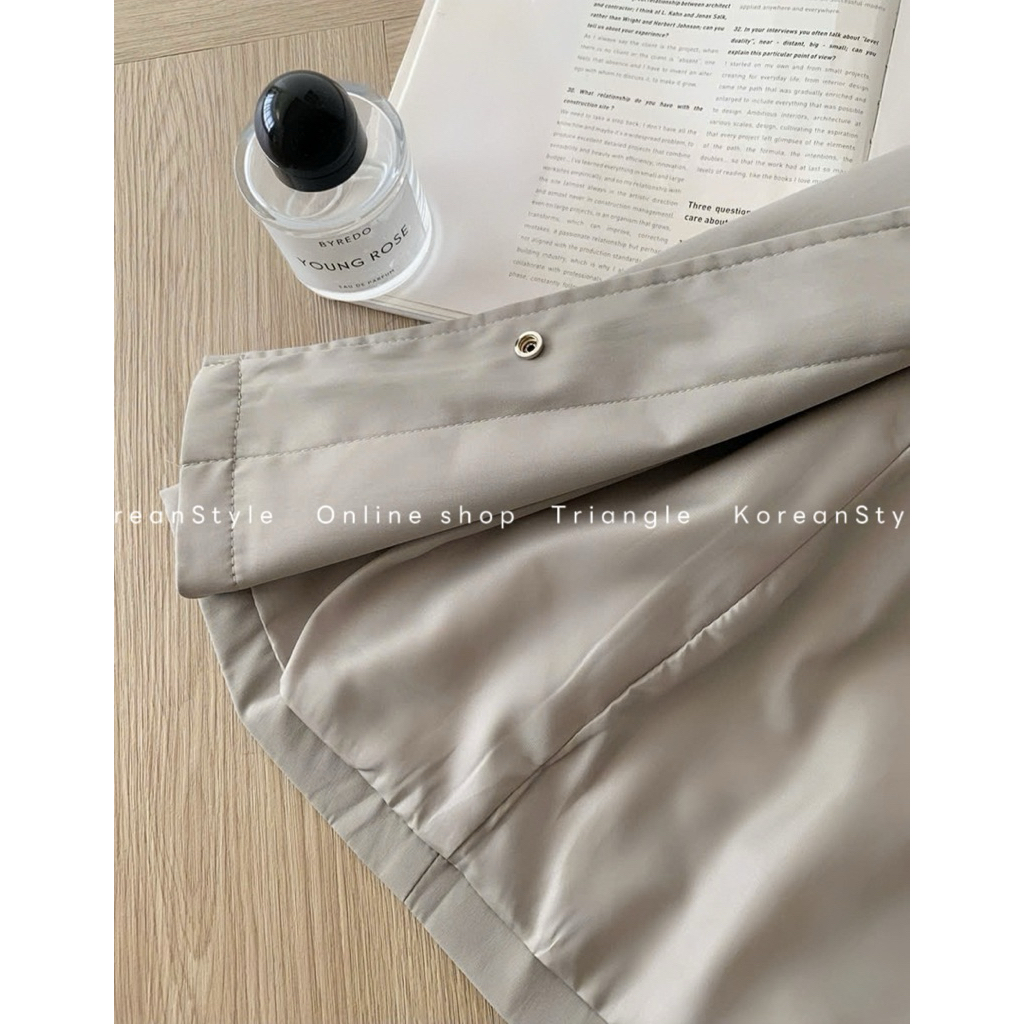 TRIANGLE - Caro Trendcoat (Cân nhắc kỹ, returned is not welcomed)- Áo khoác trendcoat dáng dài vừa phong cách Hàn Quốc