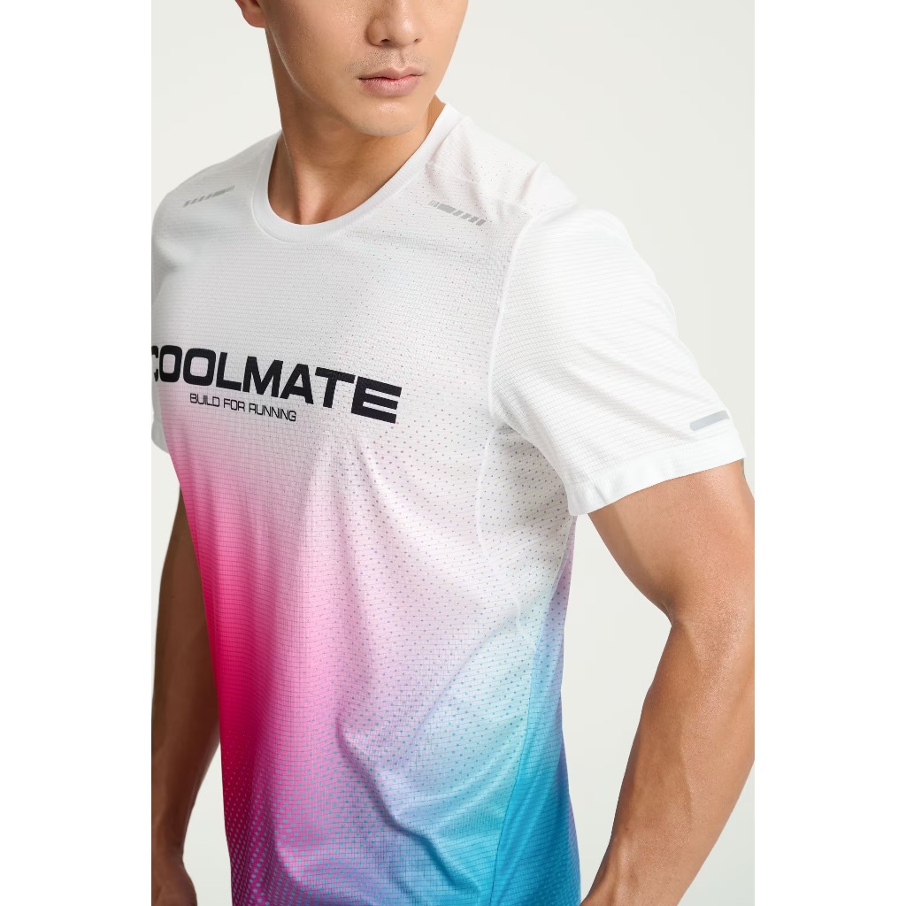 [MUA 3 GIẢM 30%]Áo thun chạy bộ unisex nam nữ thấm hút, nhanh khô, siêu nhẹ logo Coolmate