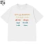 Áo Thun In Chữ Hài Hước Tôi Yêu Deadline, Câu Nói Text Văn Phòng Công Sở Form Rộng Cotton 230gsm