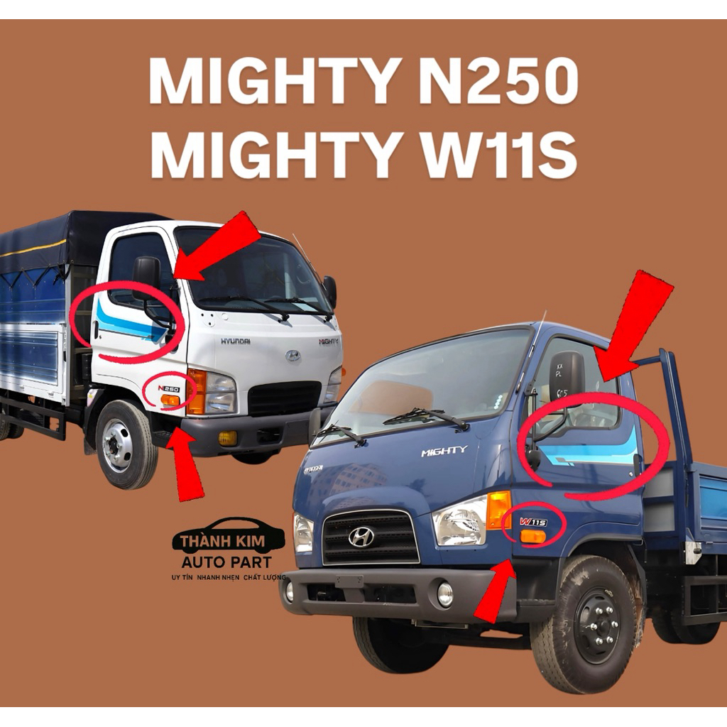 TEM CỬA XE TẢI HYUNDAI MIGHTY N250, W11S