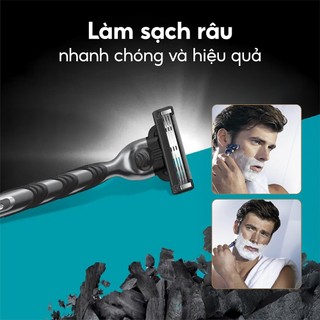 Dao cạo râu 3 lưỡi kép Gillette Mach 3 Clean Shave (1 cây)