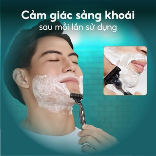 Dao cạo râu 3 lưỡi kép Gillette Mach 3 Clean Shave (1 cây)