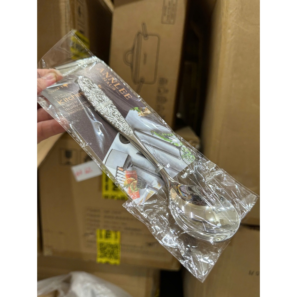 Thìa Inox Cao Cấp Thìa Cán Khắc Oyatton O417