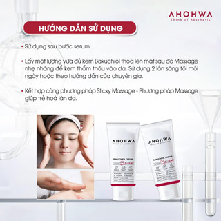 Ahohwa - Bakuchiol Cream - Kem dưỡng tái tạo, trẻ hoá, giảm nhăn - 50ml