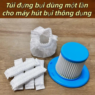 (COMBO 3) SET 100 TÚI LƯỚI LỌC BỤI CHO MÁY HÚT BỤI CẦM TAY - Túi bọc lõi lọc thay thế, giữ bụi hiệu quả