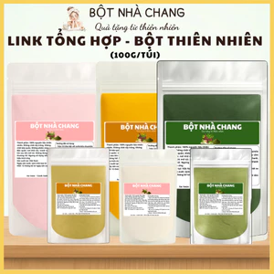 Bột thiên nhiên HANDMADE - Dưỡng trắng, Làm sáng da, Tẩy tế bào chết, Nhả nắng