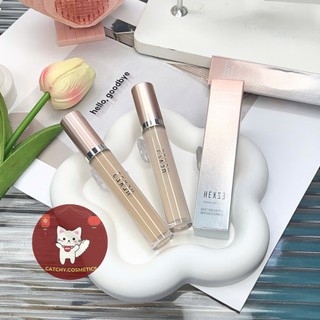 [HEXZE] Che Khuyết Điểm Hexze Vỏ Ánh Hồng, Dạng Kem Finish Lì, Feather Sense Alete Concealer, 4.5g
