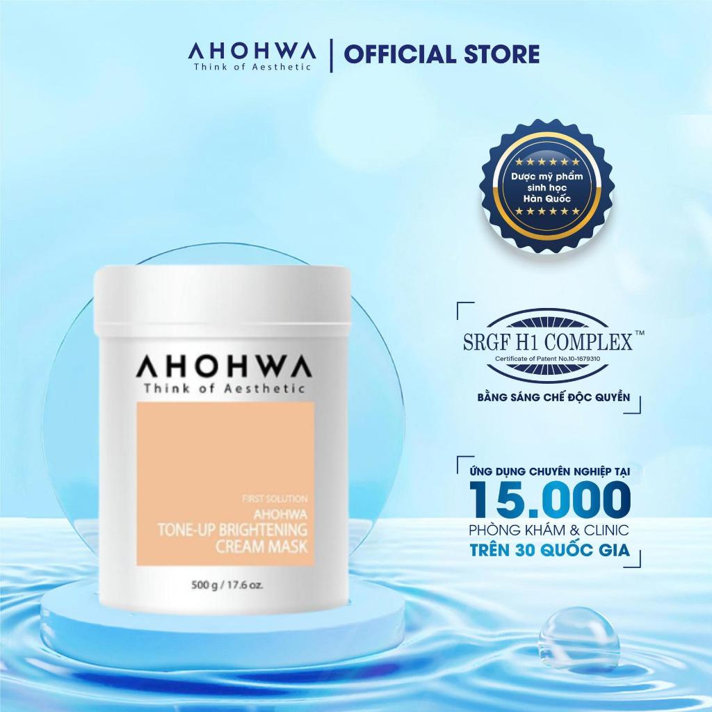 Ahohwa - Tone-Up Brightening Cream Mask - Mặt nạ ủ trắng da - 100g/500g