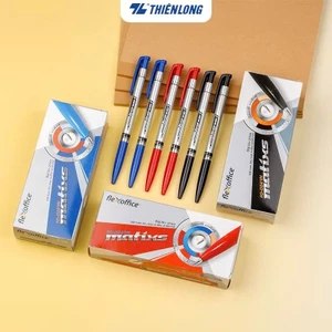 Bút bi Thiên Long FO-024 ngòi 0.7mm mực xanh/đen/đỏ dành cho học sinh , sinh viên