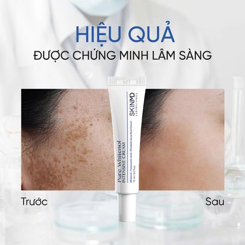 [MẪU BAO BÌ MỚI] Bộ đôi SkinMD phục hồi làn da, xòa mờ thâm sạm nám tan nhang Hàn Quốc - Skin Studio
