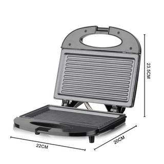 Máy Kẹp - Ép Bánh Mì Sandwich Đa Năng – Nướng BBQ Gia Đình, Công Suất 850W Tiện Dụng