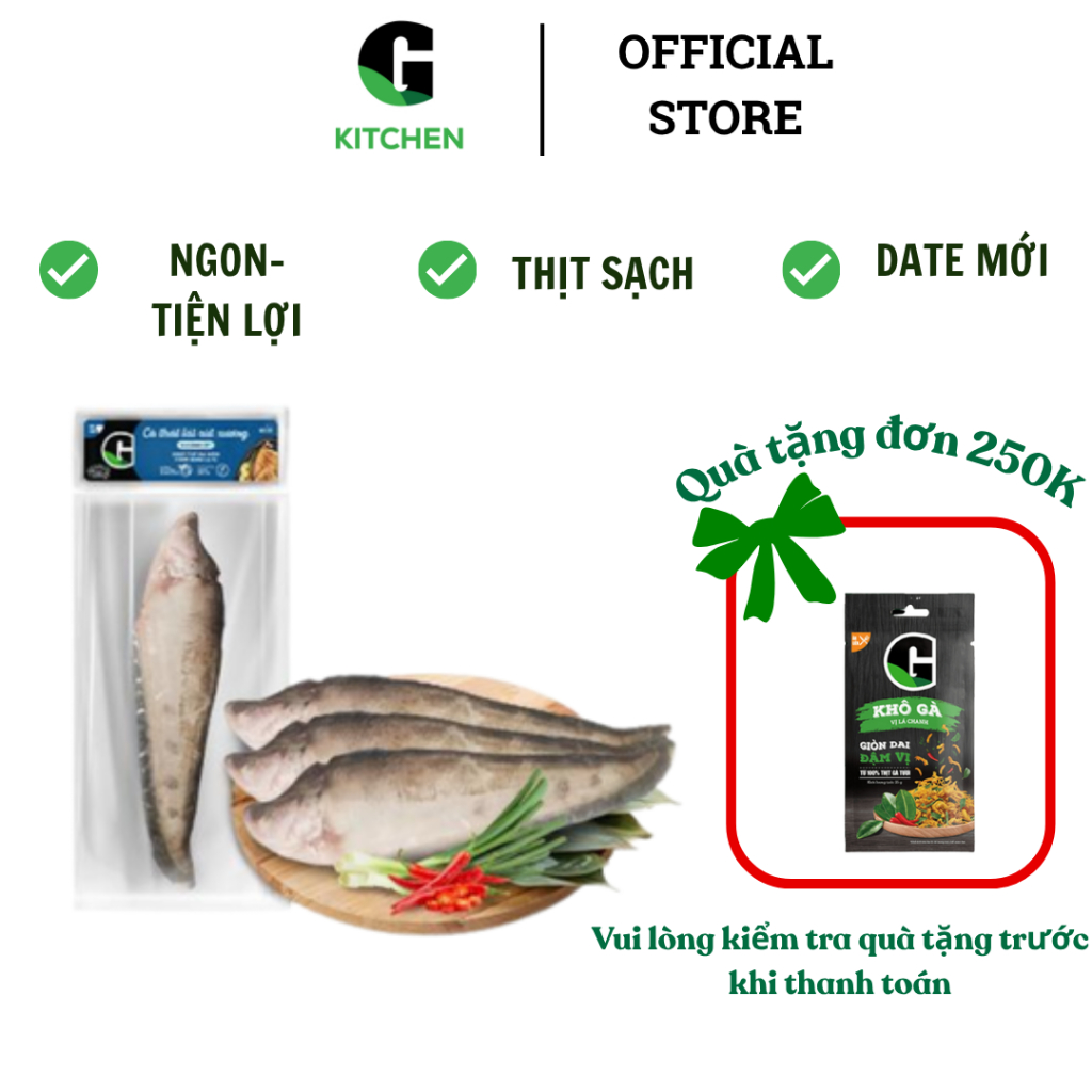 Hapi cá thát lát rút xương ĐL G Kitchen 230g [Giao HCM]