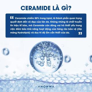 Ahohwa - Shinning Ceramide Water Cream - Kem dưỡng cấp nước cho da - 50gr/200gr